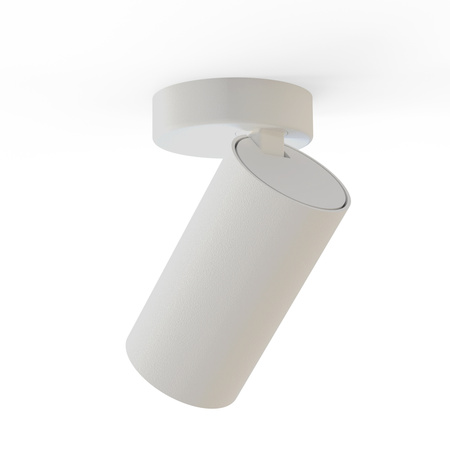 MONO I 7771 Nowodvorski Bílo-zlatý bodový reflektor GU10 pro povrchovou montáž Moderní