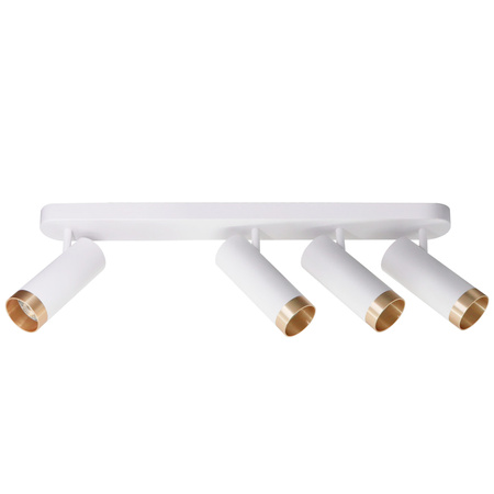 Nástěnné a stropní bodové svítidlo 4x GU10 White Gold FADO Sanico Goldlux