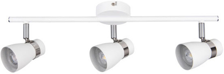 LED GU10 nastavitelné reflektorové stropní svítidlo bílé Enali Kanlux