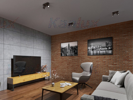 Nástěnné svítidlo Stropní svítidlo Nastavitelné LED GU10 Round Black Laurin Kanlux