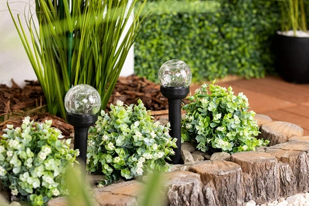 LED solární zahradní lampa Drive 5500-6000K IP44 33cm soumrakový senzor