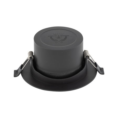 LED stropní zapuštěné svítidlo 10W 700lm 4000K neutrální černá EGINA 10554 Nowodvorski