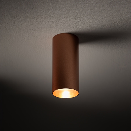 Povrchová montáž GU10 SPOT TUBA Copper MONO S 10781 Nowodvorski