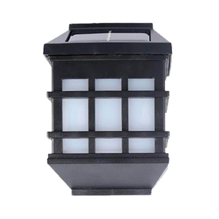 Nástěnné svítidlo Solární LED zahradní fasádní svítidlo IP44 s efektem plamene