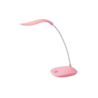 Stolní lampa na noční stolek 2W 165lm 4000K Stmívatelná růžová Minimalistická Bedi Rabalux