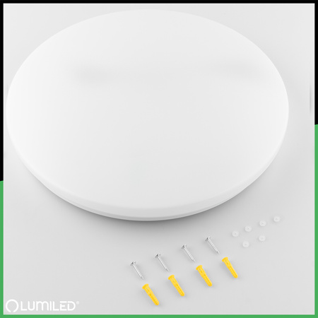 Stropní LED plafon pro povrchovou montáž 36W 4000K CELIS Round IP44 ALS LUMILED