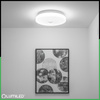 LED Plafond pro povrchovou montáž 18W NOTUS 2 Round Motion Sensor IP44 33 cm LUMILED