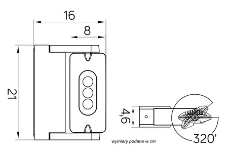 Venkovní zahradní fasádní svítidlo LED nástěnné svítidlo RADIUS 6144S-1 9W 605lm 4100K Neutrální bila Su-Ma