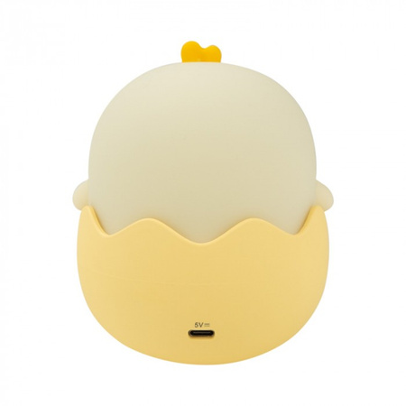 Dětské LED noční světlo 1,2W 3000K Warm + Multicolour RGBAkredytowa 1200mAh Yellow SENNY PISKLAK MARY'S