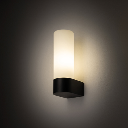 Nástěnné svítidlo Povrchová montáž G9 Černá Vodotěsná Koupelna IP44 Moderní NATALIE 10725 Nowodvorski