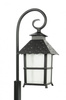 Venkovní zahradní lampa LANTERN E27 CADIZ K 5002/2/Z 116cm černá Su-Ma