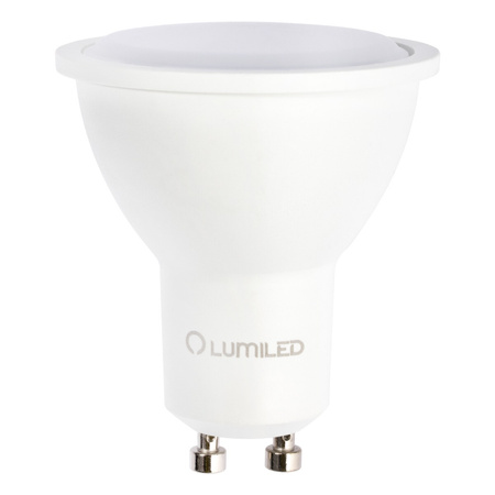 Halogenová svítidlo GU10, TUBA SPOT Nastavitelná Kulatá Černá 20mm MIDI + LED GU10, 6W 3000K LUMILED