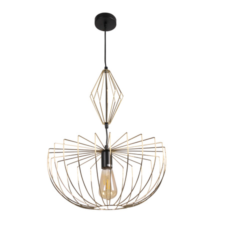 Závěsné stropní svítidlo Sanico Goldlux E27 Gold Jasmina