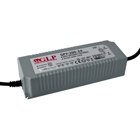 Napěťový zdroj LED 12V 192W 16A GPV-200-12 GLP hermetický