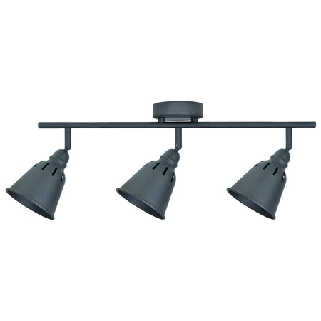 FIONA NÁSTĚNNÉ SVÍTIDLO. nástěnné svítidlo 3xE14 do stropu. BLACK GOLDLUX (Polux)