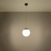 LED závěsné stropní svítidlo UGO E27 Hanging Sphere 20cm White Gold SOLLUX