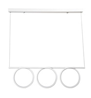Stropní svítidlo LED Plafond 60W s integrovaným zdrojem LED Bílá Moderní Donatella Rabalux