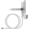 LED reflektor 10W 1100lm 3000K IP65 bílý se senzorem pohybu a soumraku LEDVANCE Floodlight