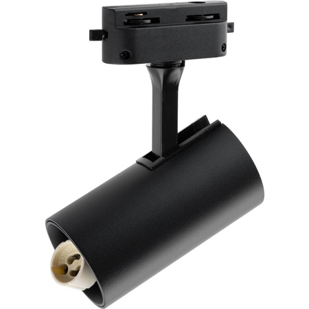 GU10 BLACK reflektor pro jednofázové přípojnice Nastavitelné svítidlo pro přípojnice SPOT Lamp