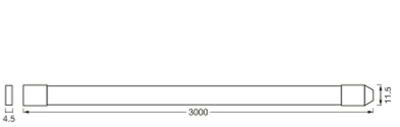 LED pásek venkovní 12,5W 740lm RGB CCT stmívatelný 3m SMART+ WiFi Flex Ledvance