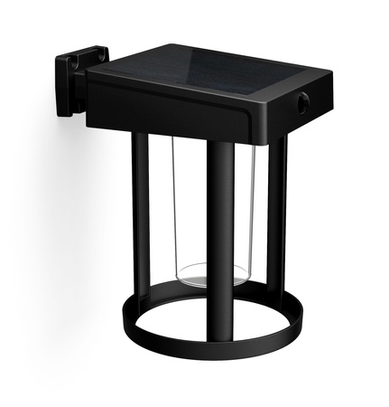 LED solární nástěnná lampa CAMILL 1,4W 3000K IP44 Soumrakový senzor PHILIPS