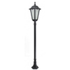 Venkovní zahradní lampový stožár LANTERN E27 Retro Maxi K 5002/1 BD 45 170cm černá Su-Ma