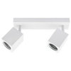Stropní reflektorové nástěnné svítidlo 2xGU10 QUANTUS White
