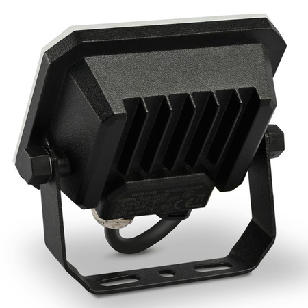 LED reflektor 10W 950lm 5000K studená bílá černá s mléčným stínítkem Videx