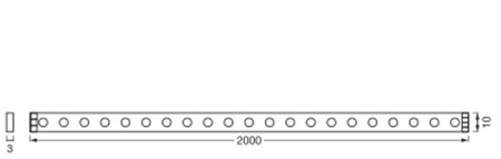 LED pásek 3,6W RGB Audio Tv Pilot 2M Flex Audio Ledvance