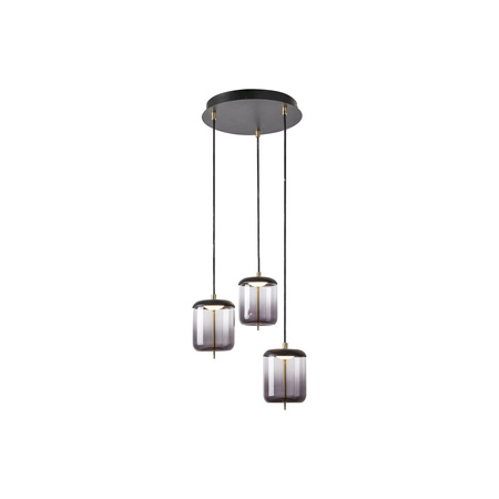 Stropní závěsné svítidlo LED 18W 1440lm 4000K černá Moderní svítidlo Delice Rabalux