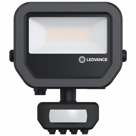 LED reflektor 8W 1200lm 4000K IP65 černý se senzorem pohybu LEDVANCE Floodlight