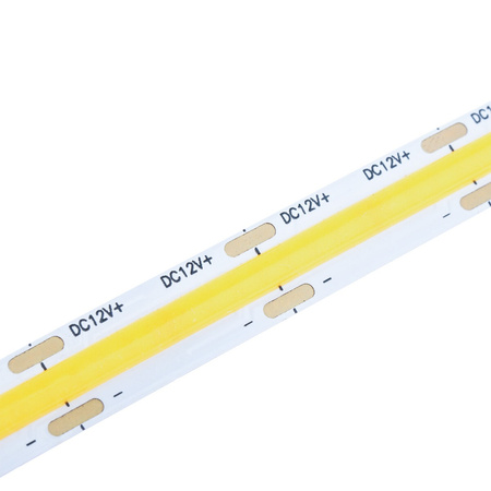 LED pásek COB, 12V 50W 1920LED Studená bílá 8mm 5m LUMILED