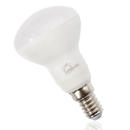 6x Žárovka LED R50, E14 6W = 50W 540lm 4000K Neutralní bílá 120° LUMILED