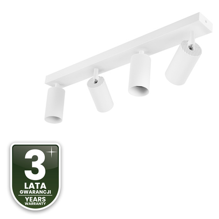 Stropní svítidlo SPOT TUBA Reflektor Halogenové svítidlo 4x GU10 TABULA LUMILED