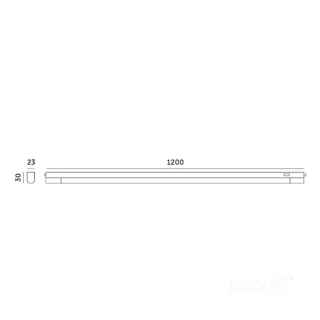 LED svítidlo pod nábytek 16W 1600lm CCT White Kobi