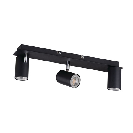 Nástěnné svítidlo Stropní svítidlo Nastavitelné LED GU10 Round Black Evalo Kanlux
