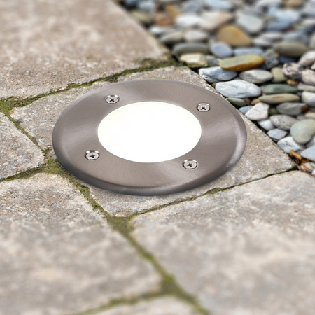 Svítidlo LED pro osvětlení dveří 3W 300lm 4000K Neutrální 120° Stříbrná IP67 MIVO Sanico Goldlux