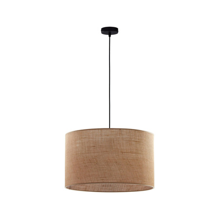 JUTA Závěsné stropní svítidlo černo-hnědé ekologické 3xE27 6582 TK Lighting