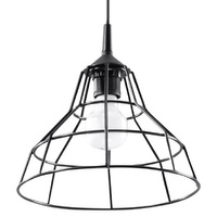 SOLLUX LED závěsné stropní svítidlo ANATA E27 černý drát