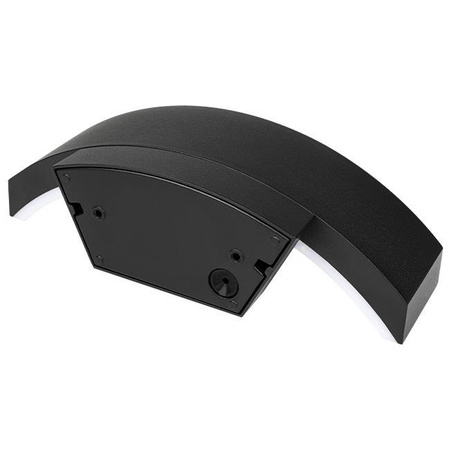 Zahradní nástěnné svítidlo Elevation LED nástěnné svítidlo 9W s pohybovým a soumrakovým senzorem Black BELLA