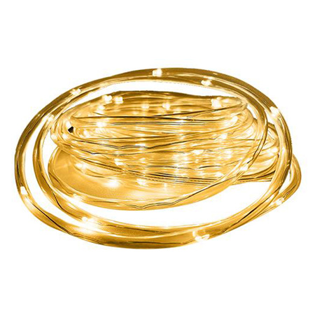 Solární zahrada Girland 100x LED dekorativní světelný řetěz 11.9 m 3000K