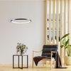 LED závěsné stropní svítidlo 20W 2600lm 4000K neutrální 120° černá LEA Sanico Goldlux
