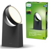 Venkovní LED zahradní svítidlo MIMOZA myGarden 7W 2700K IP44 Antracit PHILIPS