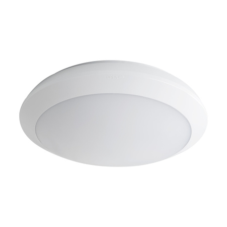 Plafond LED stropní svítidlo se senzorem pohybu Povrchová montáž 16W 1300lm 4000K Neutrální IP65 Kulatá bílá DABA KANLUX