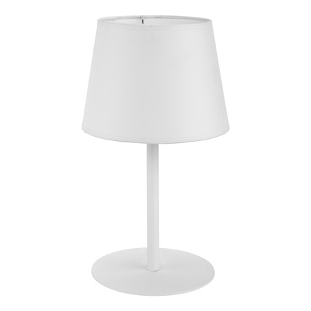 MAJA WHITE Stolní lampa na noční stolek Stínidlo bílé klasické E27 2935 TK Lighting