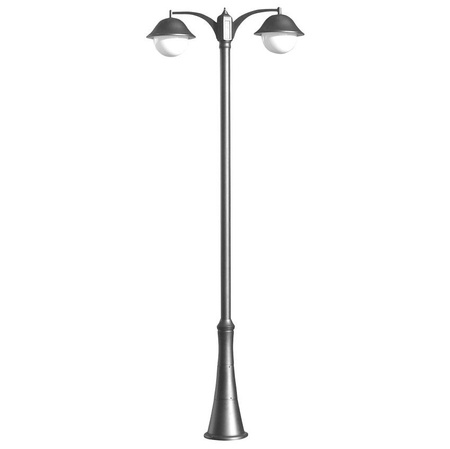 Venkovní zahradní lampa lampa E27 Prince Max OGMW 2 O-BD 310 cm černá Su-Ma