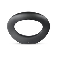 LED nástěnné svítidlo 10W 4000K IP65 oválné černé VT-811 V-TAC