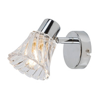 Nástěnné bodové svítidlo E14 Chrome Classic Hestia 5299 Rabalux
