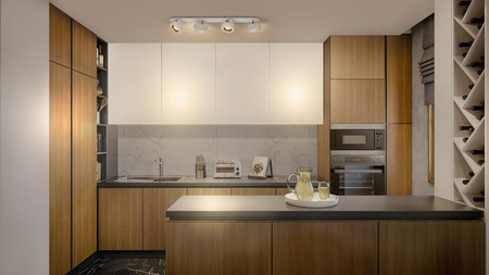 Stropní svítidlo Nástěnný LED reflektor 4bodový reflektor 16W White Spot Venus LEDVANCE