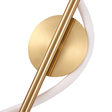 LED závěsné stropní svítidlo 19W 2230lm 4000K Neutral Gold Emma Sanico Goldlux